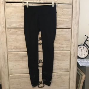 Athleta Floral Flow Mesh Tight